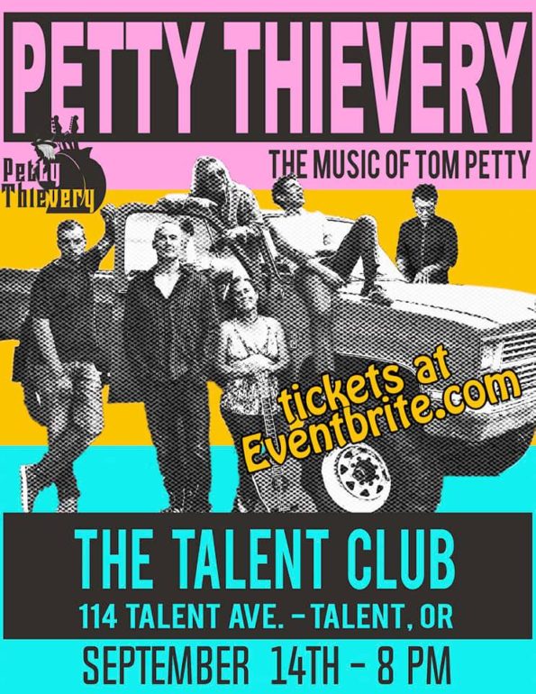 9/14/2019: Petty Thievery @ The Talent Club (Talent, OR)