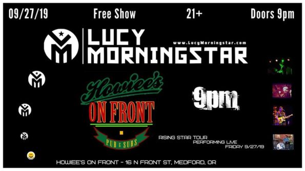 9/27/2019: Lucy Morningstar @ Howiee’s (Medford, OR)