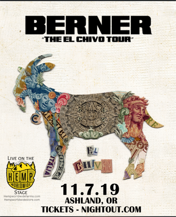 11/7/2019: Berner @ The Ashland Armory (Ashland, OR)