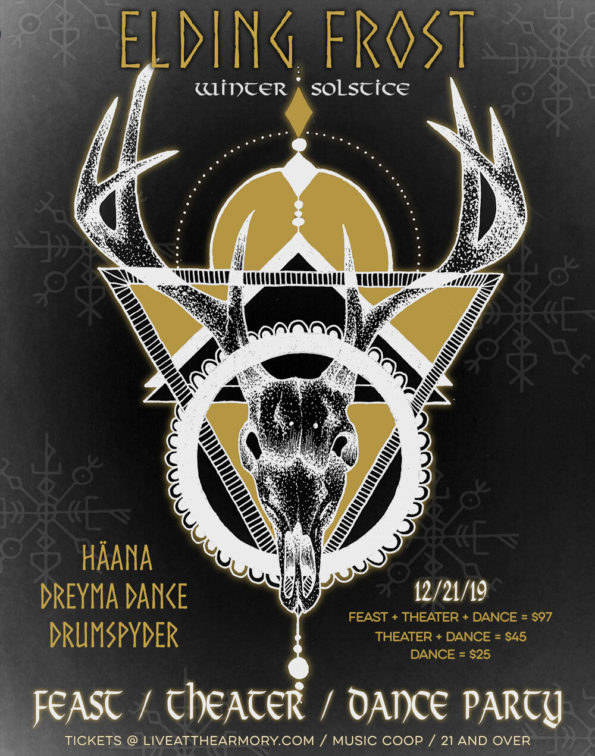 12/21/2019: Elding Frost Winter Solstice Celebration @ The Ashland Armory (Ashland, OR)