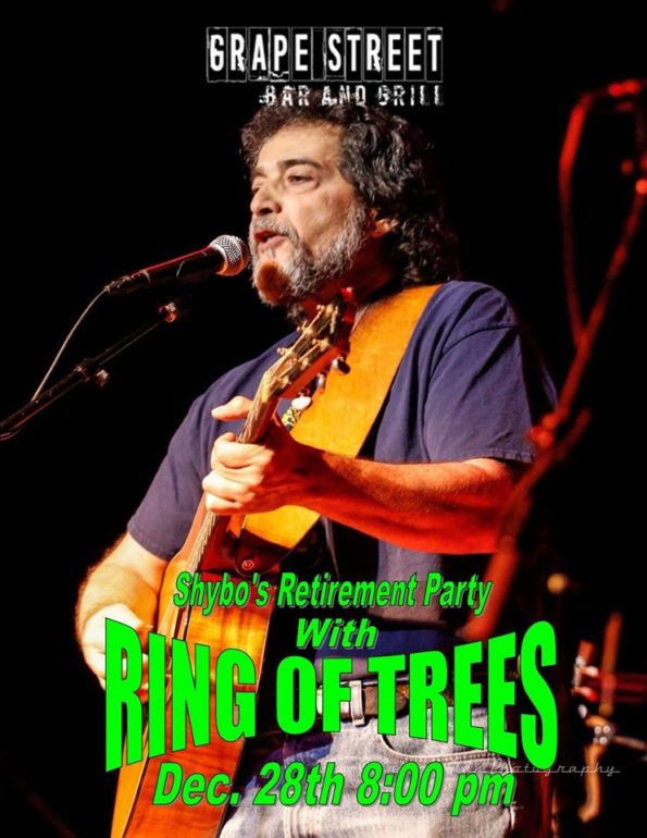 12/28/2019: Shybo’s Retirement Party w/Ring Of Trees @ Grape Street Bar & Grill (Medford, OR)