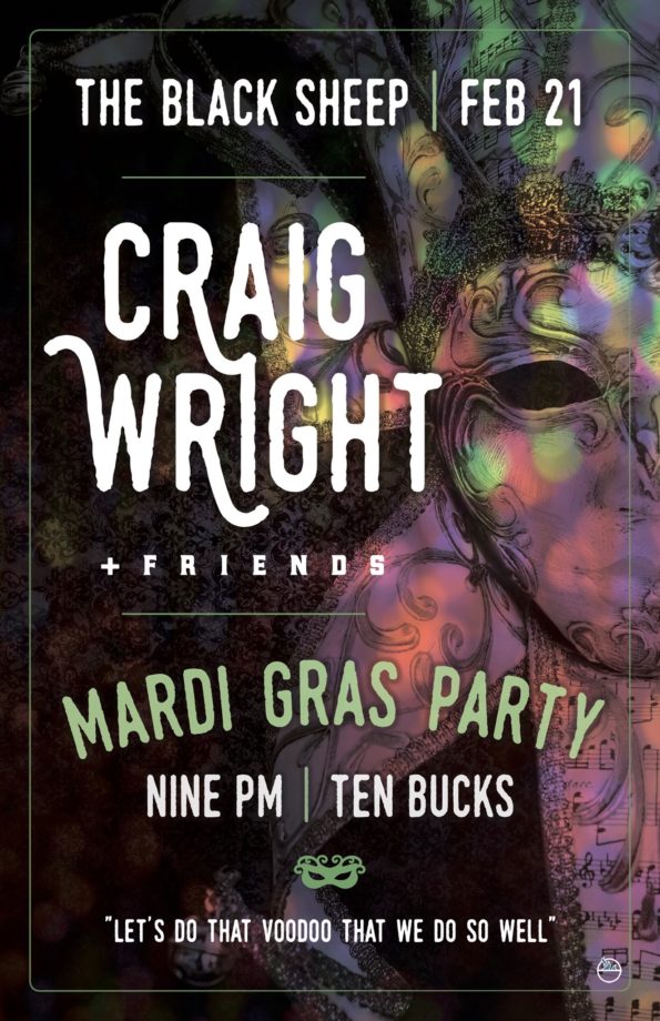 2/21/2020, Craig Wright and Friends @ The Black Sheep (Ashland, OR)
