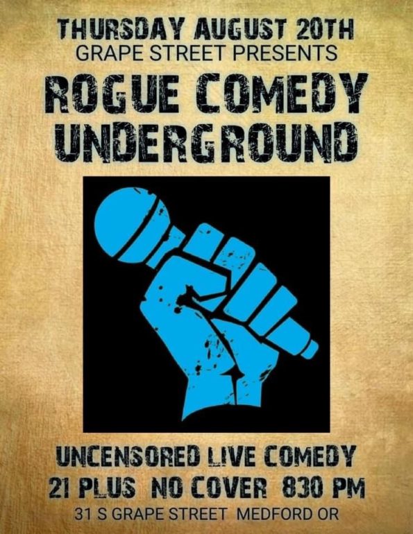 8/20/2020, Rogue Comedy Underground @ Grape Street Bar & Grill