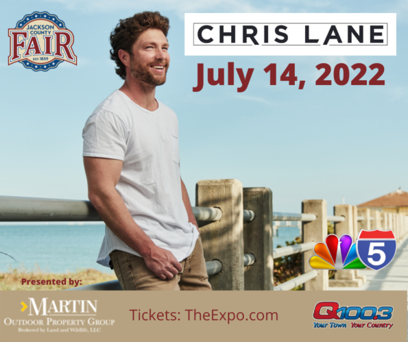 7/14/2022: Chris Lane @ The Expo (Central Point, OR)