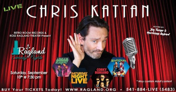 [9/10/2022] Chris Kattan @ The Ross Ragland Theater (Klamath Falls, OR)
