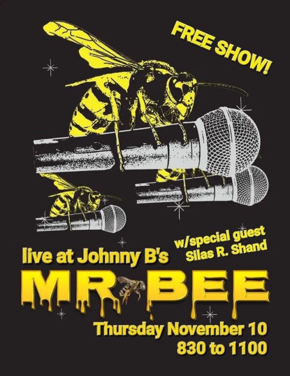 [11/10/2022] Mr. Bee @ Johnny B’s (Medford, OR)