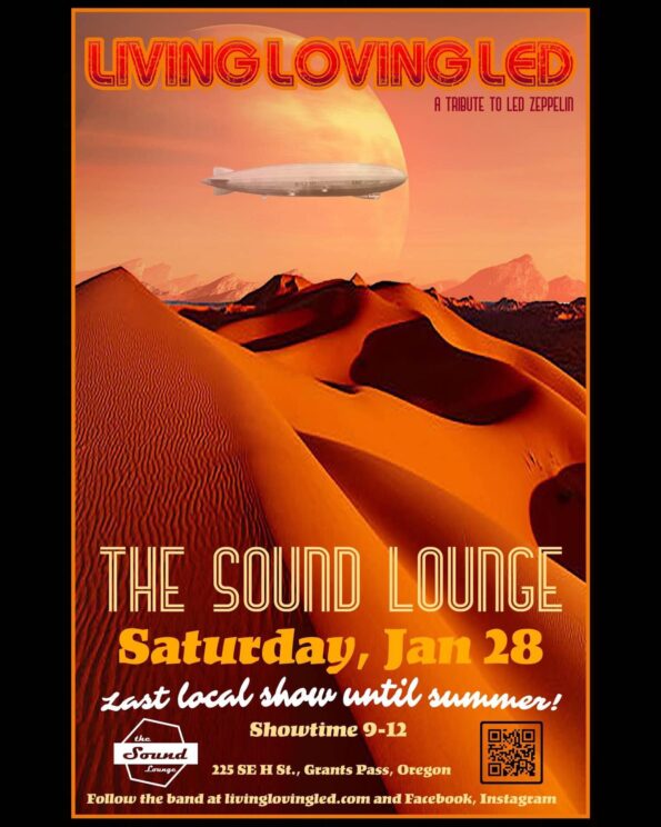 [1/28/2023] Living Loving Led @ The Sound Lounge (Grants Pass, OR)