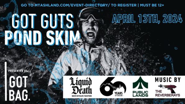 [4/13/2024] Pond Skimming Contest @ Mt. Ashland (Ashland, OR)