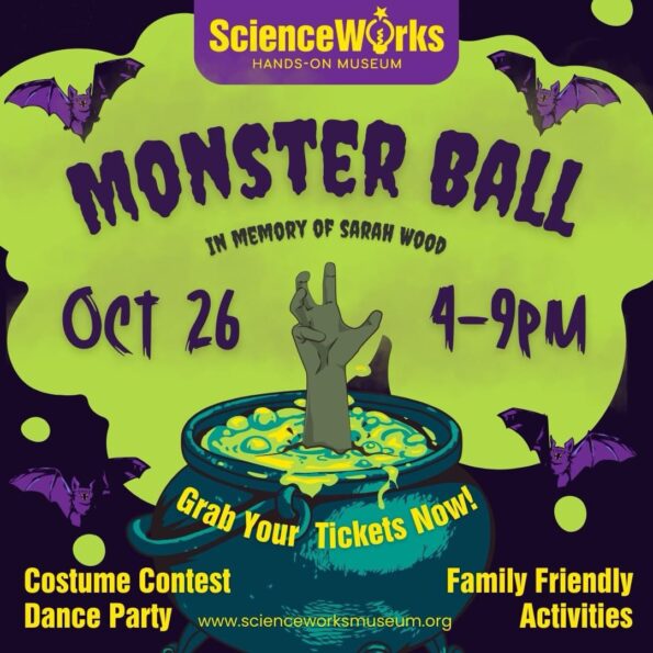 [10/26/2024] Monster Ball (In Memory of Sarah Wood) @ ScienceWorks (Ashland, OR)
