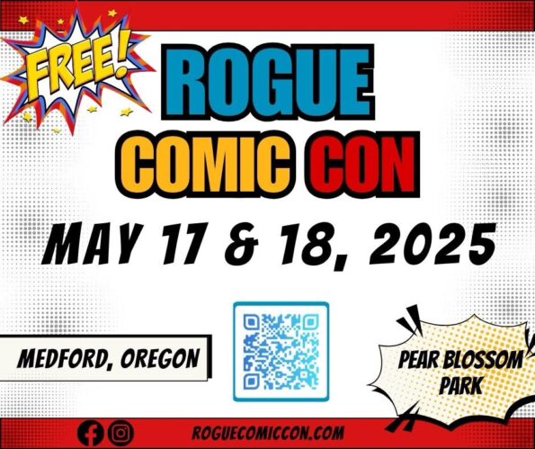 [5/17/2025] Rogue Comic Con @ Pear Blossom Park (Medford, OR)