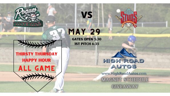 [5/29/2025] Medford Rogues Baseball Season Opener @ US Cellular Field (Medford, OR)