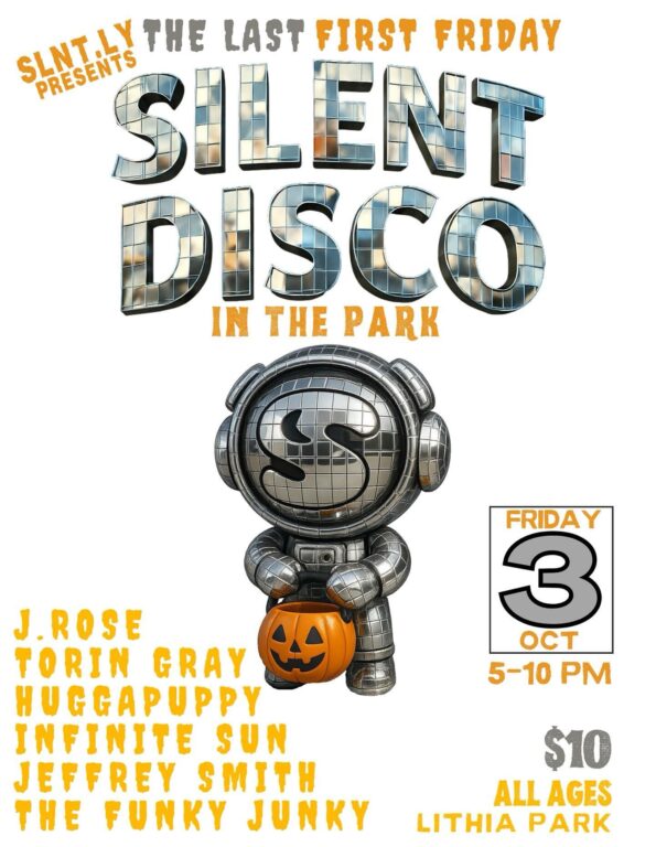 [10/3/2025] Silent Disco @ Lithia Park (Ashland, OR)