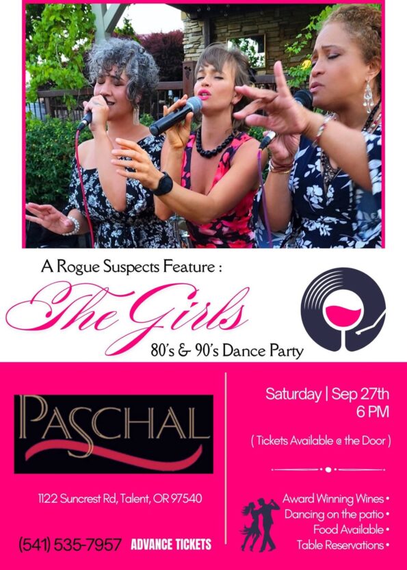 [9/27/2025] The Rogue Suspects @ Paschal Winery & Vineyard (Talent, OR)
