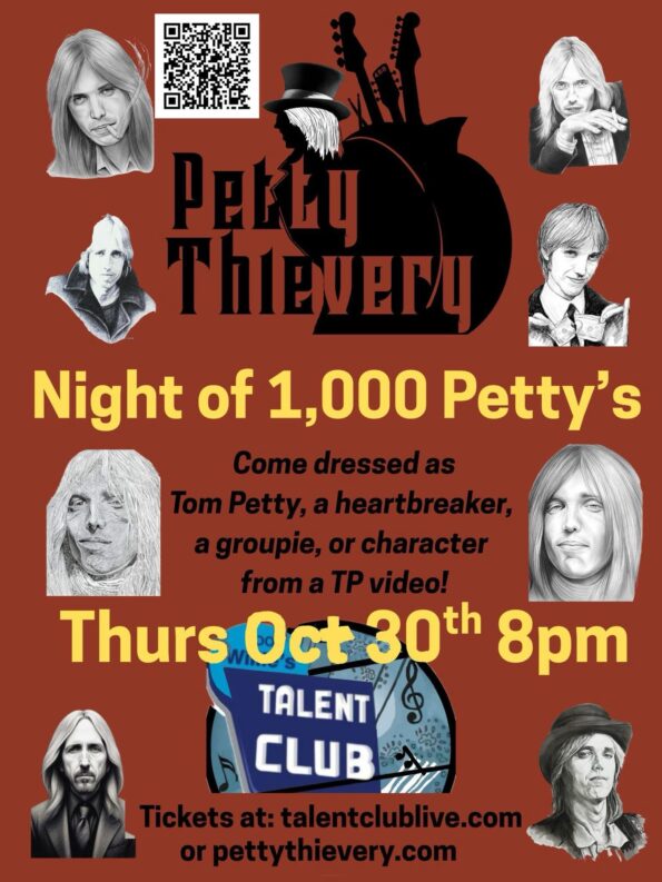 [10/30/2025] Night of 1,000 Petty’s w/Petty Thievery @ The Talent Club (Talent, OR)