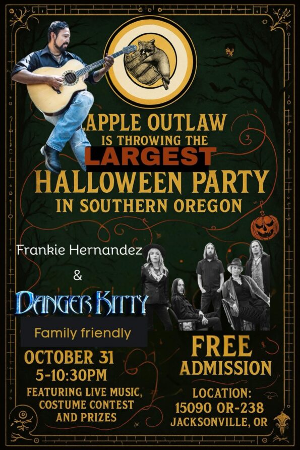 [10/31/2025] Frankie Hernandez & Danger Kitty @ Apple Outlaw (Jacksonville, OR)