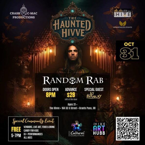 [10/31/2025] The Haunted Hivve w/Random Rab @ Tbe Hivve (Grants Pass, OR)