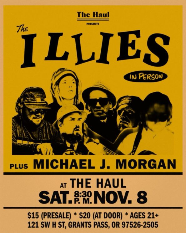 [11/8/2025] The Illies @ The Haul (Grants Pass, OR)