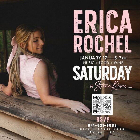 [1/17/2026] Erica Rochel @ Stone River Vineyards (Talent, OR)