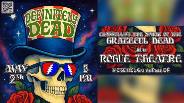 [5/2/2025] Definitely Dead @ The Historic Rogue Theatre (Grants Pass, OR)