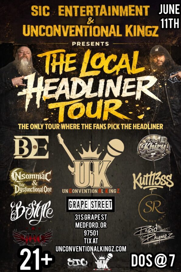 [6/11/2026] The Headliner Tour @ Grape Street (Medford, OR)