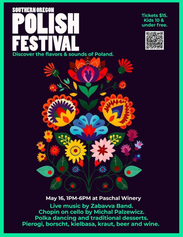 [5/16/2026] Southern Oregon Polish Festival @ Paschal Winery (Talent, OR)