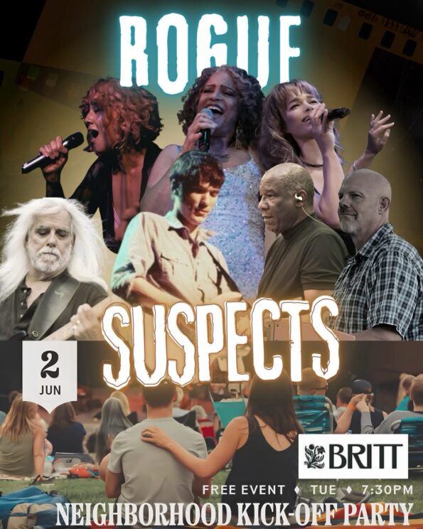 [6/2/2026] THE ROGUE SUSPECTS @ THE BRITT (Jacksonville, OR)