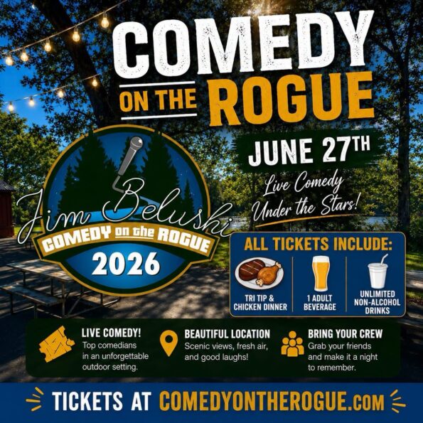 [6/27/2026] Comedy On The Rogue w/Jim Belushi and friends (Eagle Point, OR)