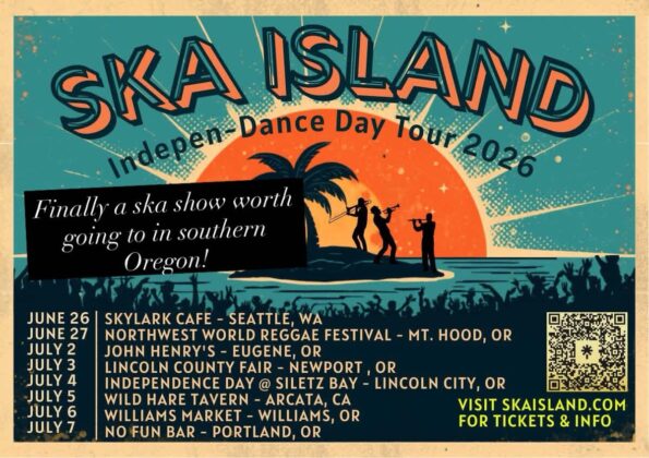 [7/6/2026] 2026 SKA ISLAND INDENPEN-DANCE TOUR @ William’s Market (Williams, OR)