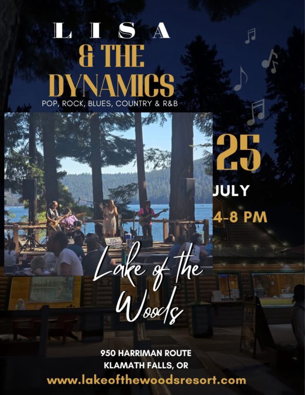 [7/25/2026] Lisa & The Dynamics @ Lake Of The Woods (Klamath Falls, OR)