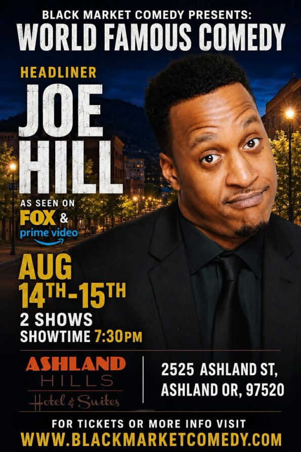 [8/14/2026 & 8/15/2026] Joe Hill @ The Ashland Hills Hotel (Ashland, OR)